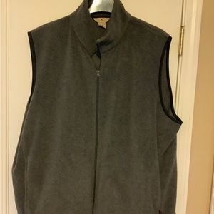 Mens fleece vest Big and tall